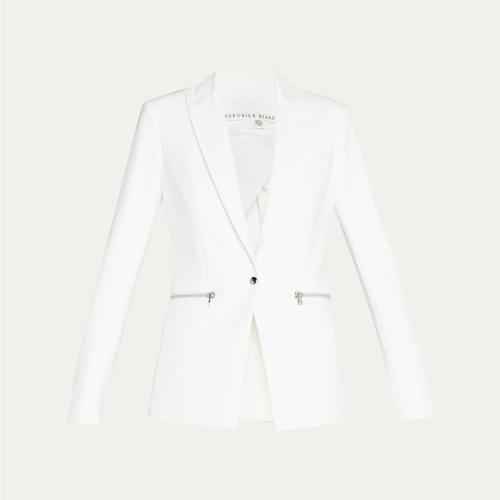 Veronica Beard jacket in bi-stretch scuba USED ONCE and DRYCLEANED